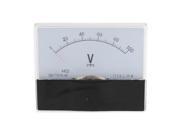44C2 DC 0 100V Class 1.5 Panel Gauge Voltage Measurement Analog Voltmeter Meter
