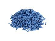 3000 Pcs Electrical Connection Sleeve 10mm Long Heat Shrink Tubing Wrap Blue