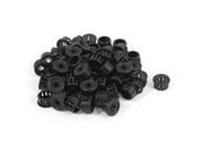 60pcs 16mm Mounted Dia Snap in Cable Hose Bushing Grommet Protector