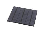 DC18V 3.5W Rectangle Energy Saving Solar Cell Panel Module 165x135mm for Charger