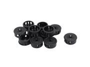 Cable Hose 21mm Mount Dia Snap in Webbed Bushing Harness Grommet Protector 12Pcs