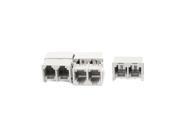 5 Pcs RJ11 6P2C 2 Ports Right Angle Terminals Telephone Connector PCB Jack