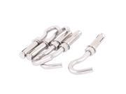 5 Pcs M10 Male Thread Sleeve Anchor Expanding Hook Expansion Bolt Screw