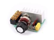 AC220V 4000W SCR Motor Speed Controller Voltage Regulator Module Modulation