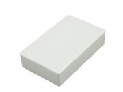 80x50x20mm Terminal Case Enclosure White Fireproof ABS DIY Junction Box