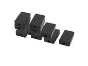 10 Pcs Terminal Case Enclosure Black DIY 60x37x17mm Junction Box