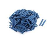 Electrical Connection Cable Sleeve 50mm Long Heat Shrink Tubing Wrap Blue 200Pcs