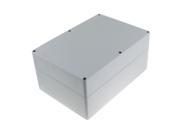 Unique Bargains Gray Plastic Project Box Electronic DIY Junction Case 263 x 185 x 125mm