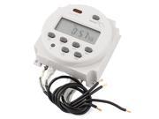CN101A AC DC12V LCD Digital Electronic Programmable Timer Time Relay Switch