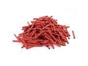 40mm Long Electrical Connection Cable Sleeve Heat Shrink Wrap Tubing Red 300Pcs