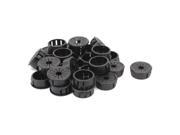Cable Hose 25mm Mount Dia Snap in Webbed Bushing Harness Grommet Protector 26pcs