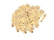 100 Pcs Twist Spring Gold plated BNC Male Plug Adapter Connector for CCTV Camera