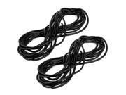 8 Meter Lenght White Spiral Wrapping Band 6mm Cable Wire Manager 2 Pcs