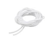 Machine Wire PVC Organize Marking Tube Sleeve Cable Markers White 3mm Inner Dia.