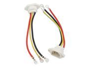 Electric Bike Scooter 3 Wires Male Charger Charging Plug Adpater Connector 2pcs