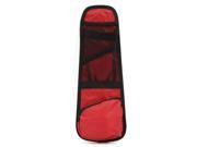 Car Multi Side Pocket Seat Storage Organiser Bag Black Red