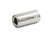 Unique Bargains 2 Inlet Dia Stainless Steel Round Outlet Car SUV Exhaust Muffler Pipe Trim Tip