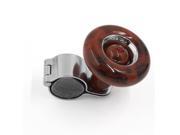 2.4 Diameter Hand Grips Steering Wheel Aid Knob Auxiliary Booster Brown for Car