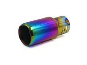 Unique Bargains Colorful Exhaust Muffler Tip Modified Silencer Tail Pipe for Vehicle Car