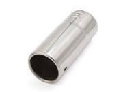 Universal 55mm 2.2 Inlet Stainless Steel Round Car Exhaust Pipe Muffler Tip