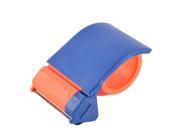 School Office Plastic Sealing Packaging Tape Dispenser Blue Orange 3 inches Wide