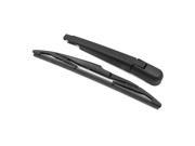 Unique Bargains 2 in 1 Black Car Rear Window Windshield Wiper Arm w Blade for EXCELLE XT