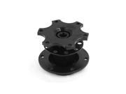 Steering Wheel Quick Release Hub Adapter Removable Kit Black