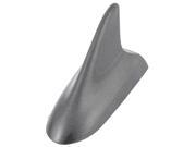 Adhesive Base Roof Decorative Plastic Shark Fin Design Antenna Gray for Buick