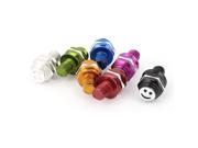 Car Motorcycle License Plate Decorative Screw Bolts Assorted Color 8pcs