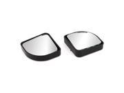 2pcs 360 Degree Rotatable Adhesive Base Car Vehicle Blind Spot Rearview Mirror