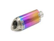Colorful Motorcycle ATV 48mm Exhaust Muffler Pipe w Removable DB Killer Silencer