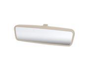 Unique Bargains Beige Plastic Shell Flat Glass Interior Rearview Rear View Mirror for Volkswagen