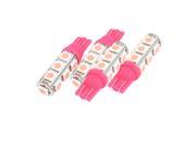 4 Pcs T10 5050 13 SMD Pink LED Wedge Map Dome Roof Light Bulb Lamp Internal