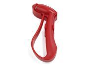 Unique Bargains Red Plastic Handle Metal Tip Safety Emergency Break Hammer for Car Auto