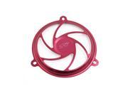12cm Diameter Red Aluminum Alloy Scooter Motorcycle Fan Cover for GY6 Engine