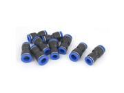 Push in Quick One Touch Straight Fitting 12mm to 10mm 9 Pcs