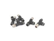 5 32 Tube 3 8NPT Male Thread 3 Ways Pneumatic Air Quick Coupler Fittings 5pcs