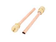 2pcs 4mm Head Dia Copper Tube Refrigerator Access Valve Air Conditioner Parts