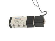 Unique Bargains 1 8 24V 2 Positions 5 Ports Solenoid Operated Valve