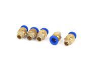 8mm Tube 1 8BSP Male Thread Quick Air Fitting Coupler Connector 5pcs
