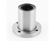 Unique Bargains LMF30UU 75mm x 66mm Round Base Linear Motion Ball Bearing Silver Tone