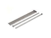 Die Mold Equipment Steel Straight Ejector Pins Punches 8x300mm Silver Gray 5pcs