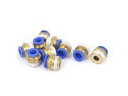 Pneumatic One Touch Push in Joint Fittings 21mm x 10mm 10 Pcs