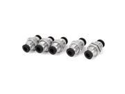 6mm to 6mm Push in Pneumatic Air Quick Connect Tube Fitting Coupler 5pcs