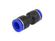 12mmx12mm Tube Straight 2 Ways Push in Air Pneumatic Fitting Connector