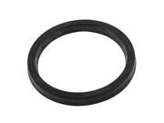 Unique Bargains Mechanical Rotary Shaft Rubber Oil Seal Ring Black 125mm x 105mm x 12mm