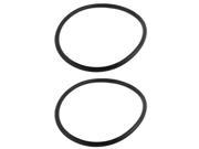 2pcs Black Universal O Ring 190 x 8.6mm BUNA N Material Oil Seal Washer Grommets