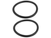 2Pcs Black Universal O Ring 115mm x 8.6 BUNA N Material Oil Seal Washer Grommets