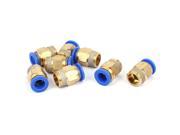 10mm to 3 8BSP Male Thread Pneumatic Quick Fitting Connector Joint 8pcs