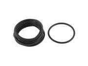 10 Pcs 50mm x 3mm Black O Shaped Rings Washer Gaskets Rubber Sealing Oil Filter
